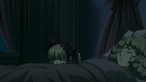 Rating: Safe Score: 0 Tags: 2girls bed blanket blonde_hair closed_eyes curtains dark green_hair hat image indoors lying multiple_girls night pillow sarah shinku short_hair siblings sisters sleeping solo under_covers window User: admin