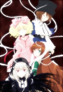 Rating: Safe Score: 0 Tags: 4girls blonde_hair blue_eyes bow brown_hair closed_eyes dress frills hairband hat heterochromia image long_hair long_sleeves looking_at_viewer multiple multiple_girls pink_bow red_eyes ribbon shinku short_hair siblings silver_hair sisters suigintou suiseiseki tagme twins very_long_hair wings User: admin
