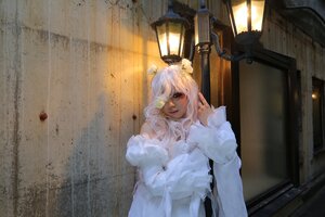 Rating: Safe Score: 0 Tags: 1girl closed_mouth dress indoors kirakishou lips solo white_dress white_hair window User: admin