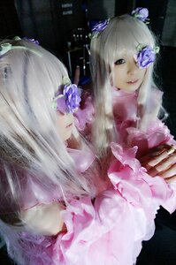 Rating: Safe Score: 0 Tags: 2girls flower hair_flower hair_ornament lips long_hair multiple_cosplay multiple_girls rose siblings sisters tagme User: admin