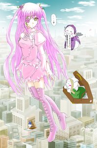Rating: Safe Score: 0 Tags: 1girl boots building city closed_eyes dress eyepatch giantess hair_ornament image kirakishou knee_boots long_hair pink_footwear pink_hair pink_legwear sky solo thigh_boots thighhighs very_long_hair yellow_eyes zettai_ryouiki User: admin
