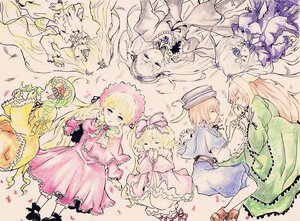 Rating: Safe Score: 0 Tags: 6+girls blonde_hair blue_eyes bow dress flower frills hairband hat hina_ichigo image long_hair long_sleeves multiple multiple_girls pink_bow ribbon shinku short_hair souseiseki suigintou suiseiseki tagme very_long_hair wings User: admin