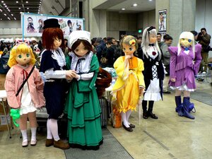 Rating: Safe Score: 0 Tags: 6+girls bag black_legwear blonde_hair blue_eyes brown_hair dark_skin dress gloves green_eyes hair_ornament hat long_hair looking_at_viewer multiple_boys multiple_cosplay multiple_girls pantyhose short_hair skirt smile tagme white_legwear User: admin