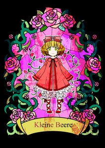 Rating: Safe Score: 0 Tags: 1girl blonde_hair bow dress flower hat hina_ichigo hinaichigo image looking_at_viewer pink_flower pink_rose plant purple_flower purple_rose rose short_hair smile solo thorns transparent_background vines yellow_eyes User: admin