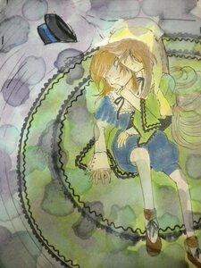 Rating: Safe Score: 0 Tags: 1boy 1girl brown_hair chain closed_eyes cuffs dress image long_hair pair short_hair shorts souseiseki suiseiseki twins User: admin
