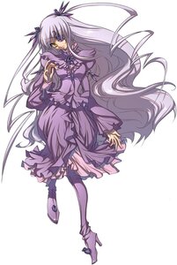 Rating: Safe Score: 0 Tags: 1girl barasuishou black_legwear boots cota dress flower flower_eyepatch frills full_body hair_flower hair_ornament head_tilt high_heels image long_hair long_sleeves looking_at_viewer lowres pantyhose photoshop_(medium) purple_dress ribbon rose rozen_maiden silver_hair simple_background solo standing striped vertical_stripes very_long_hair white_background yellow_eyes User: admin
