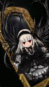 Rating: Safe Score: 0 Tags: 1girl black_dress black_ribbon black_wings cross dress frilled_sleeves frills gothic_lolita hairband image lolita_fashion long_hair long_sleeves looking_at_viewer red_eyes ribbon rose solo suigintou very_long_hair wings User: admin