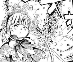 Rating: Safe Score: 0 Tags: 1girl bonnet bow bowtie dress frills greyscale image long_hair long_sleeves monochrome shinku solo upper_body water User: admin