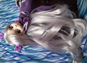 Rating: Safe Score: 0 Tags: 1girl animal barasuishou brown_eyes doll long_hair looking_at_viewer solo User: admin