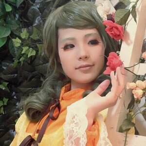 Rating: Safe Score: 0 Tags: 1girl black_eyes flower hat kanaria lips long_hair solo upper_body User: admin