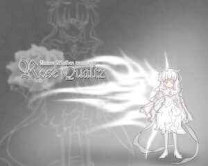Rating: Safe Score: 0 Tags: 1girl bangs barasuishou barefoot closed_mouth dress flower full_body grey_background image long_hair long_sleeves solo standing very_long_hair white_dress white_footwear white_hair yellow_eyes User: admin