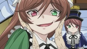 Rating: Safe Score: 0 Tags: 2girls brown_hair dress frills green_eyes hat head_scarf heterochromia image long_hair looking_at_viewer multiple_girls open_mouth pair parody red_eyes ribbon siblings sisters smile souseiseki suiseiseki twins User: admin
