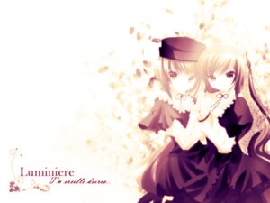 Rating: Safe Score: 0 Tags: 2girls black_ribbon blonde_hair brown_hair capelet copyright_name dress hat image long_hair long_sleeves looking_at_viewer multiple_girls pair petals ribbon siblings sisters souseiseki suiseiseki twins very_long_hair User: admin