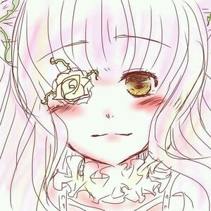 Rating: Safe Score: 0 Tags: 1girl bangs blush closed_mouth eyebrows_visible_through_hair face flower frills image kirakishou long_hair looking_at_viewer portrait rose smile solo User: admin