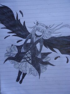 Rating: Safe Score: 0 Tags: 1girl akemi_homura akuma_homura argyle_legwear bare_shoulders black_feathers black_wings boots choker closed_eyes dress elbow_gloves feathered_wings feathers gloves image kaname_madoka long_hair monochrome ribbon solo suigintou thighhighs wings User: admin