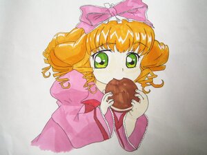 Rating: Safe Score: 0 Tags: 1girl auto_tagged blonde_hair bow dress drill_hair eating food fruit green_eyes hair_bow hina_ichigo hinaichigo holding holding_food image long_sleeves looking_at_viewer pink_bow solo User: admin