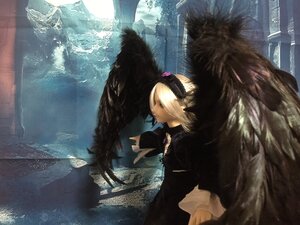 Rating: Safe Score: 0 Tags: 1girl bird city doll profile solo suigintou User: admin