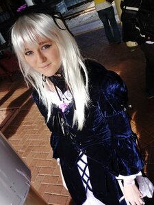 Rating: Safe Score: 0 Tags: 1girl auto_tagged bangs closed_mouth lips long_hair looking_at_viewer realistic ribbon solo solo_focus standing suigintou white_hair User: admin