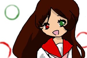 Rating: Safe Score: 0 Tags: 1girl :d bangs blurry brown_hair depth_of_field green_eyes heterochromia image long_hair long_sleeves looking_at_viewer open_mouth parted_bangs red_eyes sailor_collar serafuku simple_background smile solo suiseiseki swept_bangs upper_body white_background User: admin