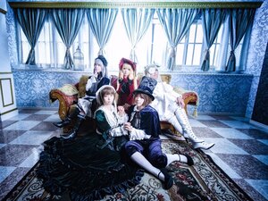 Rating: Safe Score: 0 Tags: argyle argyle_background argyle_legwear armchair blonde_hair board_game brown_hair chair checkered checkered_background checkered_floor chess_piece couch curtains dress eyepatch floor hat indoors long_hair multiple_boys multiple_cosplay perspective sitting tagme tile_floor tiles top_hat white_hair window User: admin