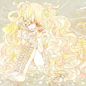 Rating: Safe Score: 0 Tags: 1girl blonde_hair boots cross-laced_footwear dress eyepatch flower frills gradient_hair hair_flower hair_ornament high_heel_boots high_heels image kirakishou knee_boots long_hair rose sitting solo thigh_boots very_long_hair wavy_hair white_footwear yellow_eyes User: admin