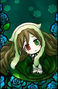 Rating: Safe Score: 0 Tags: 1girl black_rose blue_flower blue_rose brown_hair dress flower frills green_dress green_eyes green_flower hat heterochromia image long_hair long_sleeves looking_at_viewer pink_rose purple_rose red_eyes red_flower red_rose rose solo suiseiseki thorns vines yellow_rose User: admin