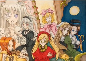 Rating: Safe Score: 0 Tags: 6+girls blonde_hair blue_eyes bow brown_hair closed_eyes dress flower frills glasses hair_ornament hat hina_ichigo image instrument kanaria long_hair long_sleeves moon multiple multiple_girls orange_hair pink_bow ribbon rose shinku short_hair siblings silver_hair sisters smile souseiseki suigintou suiseiseki tagme top_hat twins yellow_eyes User: admin