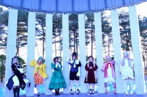 Rating: Safe Score: 0 Tags: 6+girls black_hair boots forest hat japanese_clothes komeiji_koishi long_hair long_skirt long_sleeves multiple_cosplay multiple_girls nature scarf short_hair skirt snow tagme tree User: admin