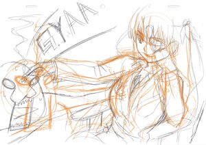 Rating: Safe Score: 0 Tags: 1girl barasuishou image long_hair monochrome sketch solo User: admin