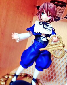 Rating: Safe Score: 0 Tags: 1girl blue_eyes blurry blurry_background blurry_foreground depth_of_field doll heterochromia long_sleeves looking_at_viewer motion_blur red_eyes ribbon short_hair solo souseiseki User: admin