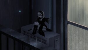 Rating: Safe Score: 0 Tags: 1girl black_wings dress frills hairband image long_sleeves looking_at_viewer monochrome piano sitting solo suigintou wings User: admin