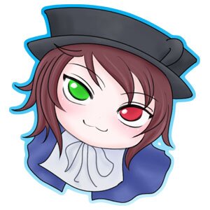 Rating: Safe Score: 0 Tags: 1girl :3 blush brown_hair green_eyes hat image looking_at_viewer red_eyes short_hair simple_background smile solo souseiseki white_background User: admin