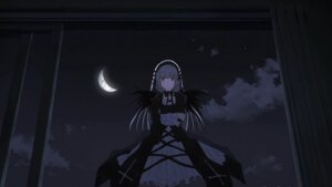 Rating: Safe Score: 0 Tags: 1girl auto_tagged bangs black_dress black_hairband black_ribbon closed_mouth cloud cloudy_sky crescent_moon dress eyebrows_visible_through_hair frilled_dress frills gothic_lolita hairband image lolita_fashion long_hair long_sleeves looking_at_viewer moon night red_eyes ribbon sky solo standing suigintou very_long_hair wide_sleeves User: admin