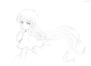 Rating: Safe Score: 0 Tags: 1girl bangs capelet floating_hair greyscale image long_hair long_sleeves looking_at_viewer looking_back monochrome shinku solo striped striped_background upper_body vertical-striped_dress vertical_stripes very_long_hair User: admin