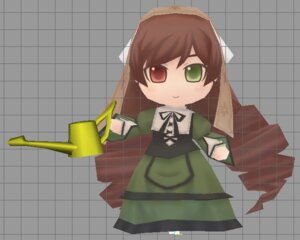 Rating: Safe Score: 0 Tags: 1girl argyle_background auto_tagged brick_wall brown_hair checkered_background chibi dress green_dress green_eyes heterochromia image long_hair long_sleeves looking_at_viewer red_eyes ribbon smile solo standing suiseiseki tile_floor tile_wall tiles very_long_hair watering_can User: admin