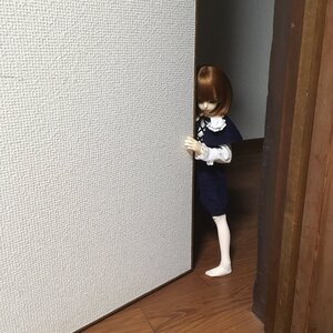 Rating: Safe Score: 0 Tags: 1girl bangs brown_hair doll long_sleeves no_shoes pantyhose short_hair solo souseiseki white_legwear User: admin