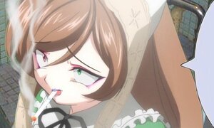Rating: Safe Score: 0 Tags: 1girl brown_hair close-up face green_eyes image ribbon solo suiseiseki User: admin
