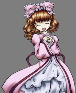 Rating: Safe Score: 0 Tags: 1girl ^_^ argyle argyle_background bow checkered checkered_background checkered_floor closed_eyes dress drill_hair frills hands_clasped hina_ichigo hinaichigo image long_sleeves open_mouth own_hands_together pink_bow smile solo standing twin_drills User: admin