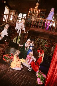 Rating: Safe Score: 0 Tags: brown_hair flower hair_ornament japanese_clothes kimono lantern long_hair multiple_boys multiple_cosplay multiple_girls sitting standing tagme User: admin