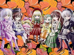 Rating: Safe Score: 0 Tags: 6+girls blonde_hair blue_eyes boots bow brown_hair dress frills green_dress hairband hat heterochromia hina_ichigo image kanaria long_hair long_sleeves looking_at_viewer multiple multiple_girls pantyhose pink_bow shinku silver_hair souseiseki suigintou suiseiseki tagme very_long_hair wings yellow_eyes User: admin