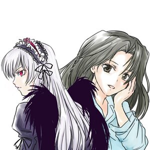 Rating: Safe Score: 0 Tags: 2girls artist_request black_hair black_wings blush dress flower frills gothic_lolita hair_ribbon hairband headdress image kakizaki_megu lolita_fashion lolita_hairband long_hair long_sleeves looking_at_viewer looking_back lowres multiple_girls open_mouth ribbon rose rozen_maiden silver_hair simple_background solo suigintou upper_body white_background wings User: admin