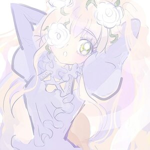 Rating: Safe Score: 0 Tags: 1girl bangs blush cat flower image kirakishou looking_at_viewer rose solo upper_body white_flower User: admin