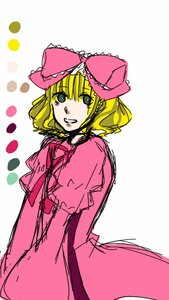 Rating: Safe Score: 0 Tags: 1girl blonde_hair bow dress hair_bow hina_ichigo hinaichigo image long_sleeves looking_at_viewer pink_bow pink_dress pink_neckwear puffy_short_sleeves puffy_sleeves short_hair short_sleeves simple_background smile solo User: admin