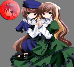 Rating: Safe Score: 0 Tags: 2girls blue_dress brown_hair dress frills green_dress green_eyes hat head_scarf heterochromia holding_hands image long_hair long_sleeves looking_at_viewer multiple_girls pair red_eyes short_hair siblings sisters souseiseki suiseiseki twins very_long_hair User: admin