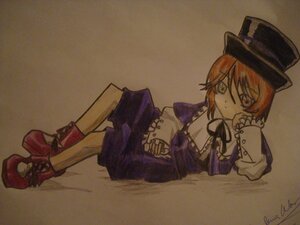 Rating: Safe Score: 0 Tags: 1girl dress full_body hat image long_sleeves lunasa_prismriver lying pantyhose polka_dot red_footwear short_hair solo souseiseki User: admin