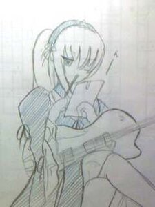 Rating: Safe Score: 0 Tags: 1girl image monochrome sketch solo suigintou User: admin