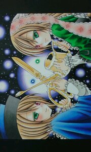 Rating: Safe Score: 0 Tags: 2girls blonde_hair brown_hair green_eyes hat heterochromia image long_sleeves looking_at_viewer multiple_girls pair red_eyes siblings sisters smile souseiseki suiseiseki twins User: admin
