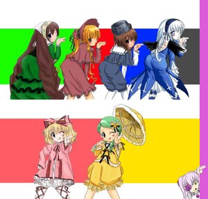 Rating: Safe Score: 0 Tags: 6+girls blonde_hair blue_eyes bonnet bow brown_hair dress frills green_hair hairband head_scarf hina_ichigo image kanaria long_hair long_sleeves looking_at_viewer multiple multiple_girls one_eye_closed shinku short_hair siblings sisters souseiseki suigintou suiseiseki tagme tongue tongue_out twins twintails very_long_hair wings User: admin