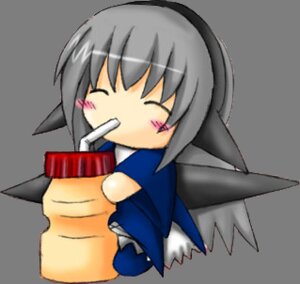 Rating: Safe Score: 0 Tags: 1girl black_wings blush chibi closed_eyes food grey_hair image long_hair solo suigintou wings User: admin