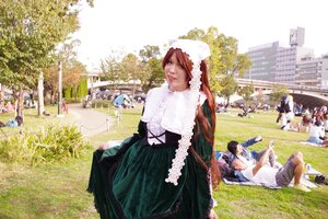 Rating: Safe Score: 0 Tags: 6+girls black_hair brown_hair building day dress flower grass head_scarf long_hair maid multiple_girls outdoors sitting solo suiseiseki tree User: admin